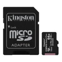 Tarjeta De Memoria Kingston Sdcs2 Con Adaptador Sd 64gb, usado segunda mano   México 