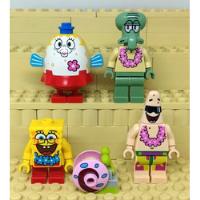 Lego Bob Esponja Minifiguras Del Set # 3818 Bikini Bottom segunda mano   México 