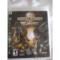 Mortal Kombat Vs Dc Universe Ps3 segunda mano   México 