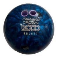 Bola De Boliche Brunswick Azul Aperlada Crown 2000, usado segunda mano   México 