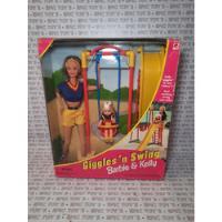 Usado, Barbie Y Kelly Giggles And Swing Columpio Vintage   segunda mano   México 