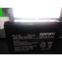 Bateria Recargable Epcom Pl-7-12 12volt 7ah segunda mano   México 