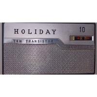 Radio Vintage Holiday Ten Transistor Super Dx , usado segunda mano   México 