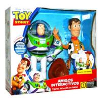 Usado, Disney Toy Story Vintage Buzz Y Woody Amigos Interactivos   segunda mano   México 