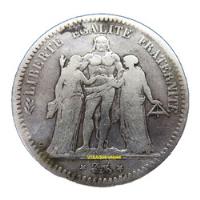 Moneda 5 Francos Hercules Francia 1848 Paris segunda mano   México 