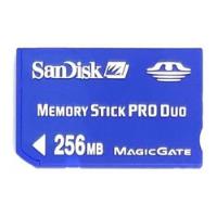 Memoria Memory Stick Pro Duo 256mb Consola Sony Psp segunda mano   México 