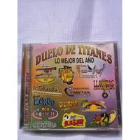 Duelo De Titanes Varios Disco Compacto Original  segunda mano   México 