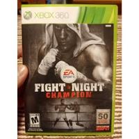 Fight Night Champion Xbox 360 Disco Físico  segunda mano   México 