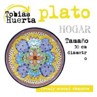 Plato Decoración Tobias Huerta Talavera. La Segunda Bazar segunda mano   México 