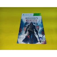 Manual Original Assassin's Creed Rogue  Xbox 360 segunda mano   México 