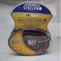 Steelpro Kit De Cables #4 Para Instalación De Amplificador , usado segunda mano   México 