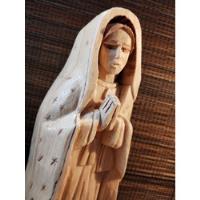 Virgen De Guadalupe Tallada A Mano Arte Sacro Contemporáneo segunda mano   México 