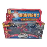 Usado, Hi Tech Showdown Iron Man 2 Super Hero Squad Hasbro segunda mano   México 