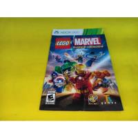 Manual Original Lego Marvel Super Heroes  Xbox 360 segunda mano   México 