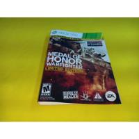 Portada Original Medal Of Honor Warfighter Xbox 360, usado segunda mano   México 