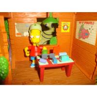 Simpsons Bart Casa Del Arbol Set Playmates Figura segunda mano   México 