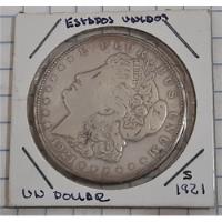 Moneda Plata Estados Unidos De Norteamérica, Un Dólar, 1921s segunda mano   México 