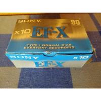 Cassette Sony Ef-x 90 Min Caja Con 10, usado segunda mano   México 