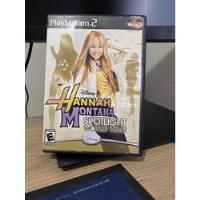 Playstation 2 Hannah Montana Spotlight Work Tour segunda mano   México 
