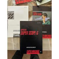3 Manuales Súper Scope Originales Súper Nintendo Snes, usado segunda mano   México 