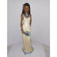 Figura Decorativa Aliya Mujer Africana Home Interiors 2004 segunda mano   México 