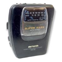 Walkman Aiwa Cassette Radio Super Bass Modelo Hs-ta114, usado segunda mano   México 