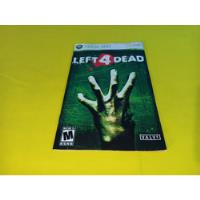 Manual Original Left 4 Dead Xbox 360 segunda mano   México 