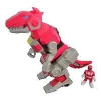 T- Rex Zord  Power Rangers Imaginext 2015 Dinosaurio Rojo, usado segunda mano   México 