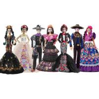 Set Barbie Día De Muertos Colección Completa + Benito Santos, usado segunda mano   México 