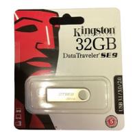 Memoria Usb Kingston Datatraveler Se9 32gb 2.0/3.0 Plateado, usado segunda mano   México 
