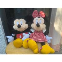 Peluche Grande Mickey Y Minnie Mouse segunda mano   México 