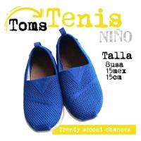 Tenis Toms Slip On Azul Niño. La Segunda Bazar segunda mano   México 