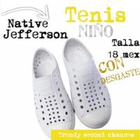Zapato Plastico Native Jefferson Blanco. La Segunda Bazar segunda mano   México 