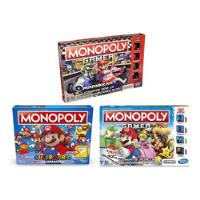 Monopoly Super Mario Celebration, Mario Kart & Gamer. segunda mano   México 
