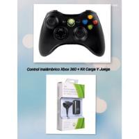Control Inalámbrico Xbox 360 + Kit Carga Y Juega segunda mano   México 