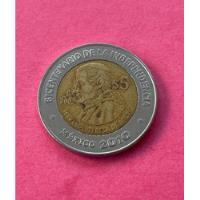 Moneda 5 Pesos Bicentenario Independencia. Servando Teresa segunda mano   México 
