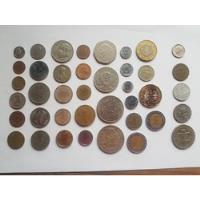 Paquete De Monedas Mexicanas Varias (33 Piezas Y 5 Extranjer segunda mano   México 