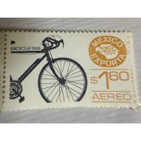 Sello Postal De México De 1975  Bicicleta segunda mano   México 