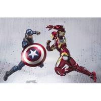 Sh Figuarts Capitan America Civil War & Iron Man Mark 46 Jp segunda mano   México 