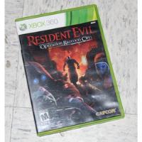 Juego Resident Evil Operations Raccoon City Xbox 360 segunda mano   México 