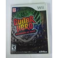 Juego Guitar Hero Warriors Of Rock Para Wii Seminuevo, usado segunda mano   México 