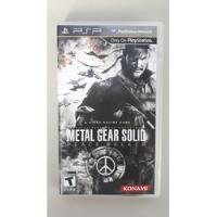 Metal Gear Solid Peace Walker Para Psp (nuevo)  segunda mano   México 