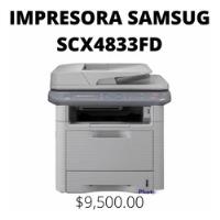Impresora Samsung Laser Multifuncional Scx4833fd segunda mano   México 