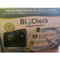 Reloj Checador De Huellas Digital 30 Empleados, usado segunda mano   México 