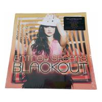 Britney Spears Blackout Vinilo Blanco Y Negro Espiral Urban segunda mano   México 