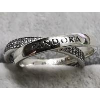 Pandora 196547cz Silver Promise Ring segunda mano   México 