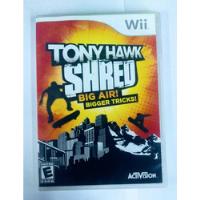 Tony Hawk Shred Big Air! Wii Solo Juego Seminuevo  segunda mano   México 