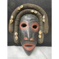 Máscara De Madera Decorativa Africana, usado segunda mano   México 