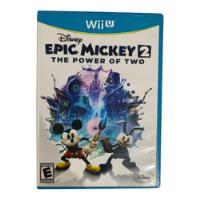 Wii U Disney Epic Mickey 2: The Power Of Two Usado  segunda mano   México 