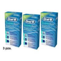 Hilo Dental Super Floss Oral-b Ortodoncia 3 Packs De 50u segunda mano   México 